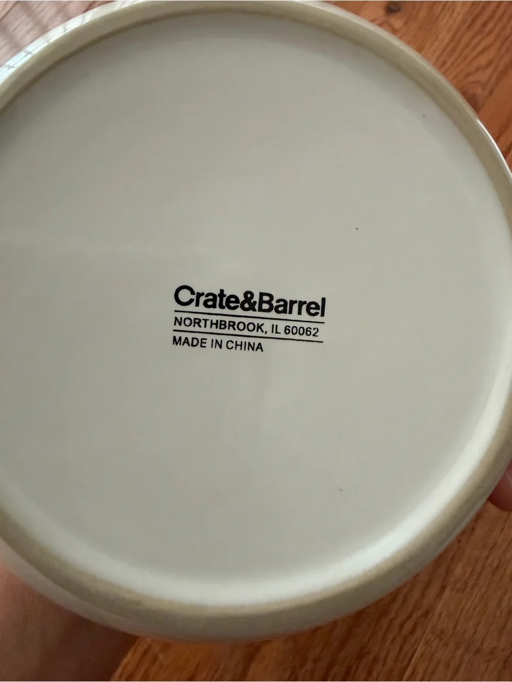 NWT Crate&Barrel Ceramic St Snowman Bowl of 3 Bolws.